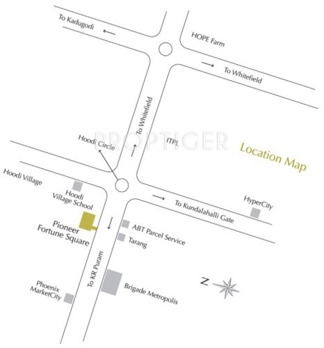  fortune-square Images for Location Plan of Pioneer Developers Fortune Square
