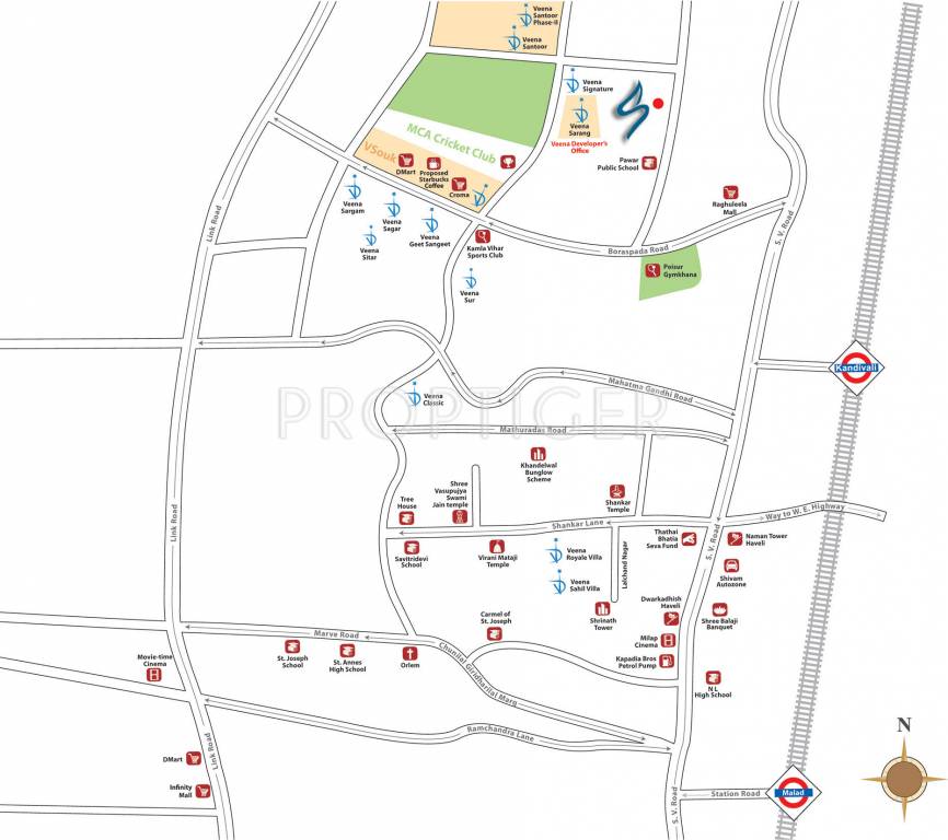 Images for Location Plan of Veena Sky Heights