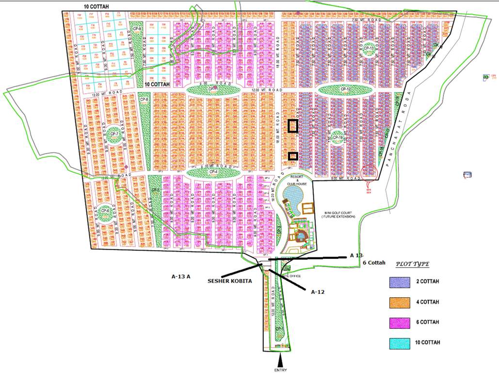Images for Layout Plan of India Greenland the Eco Village