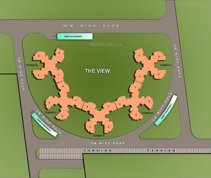 Images for Layout Plan of Ramprastha The View