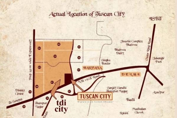 Location Plan tdi-tuscan-city Location Plan