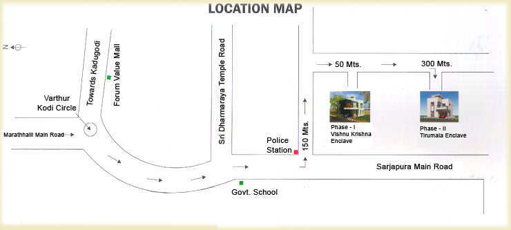  enclave Location Plan