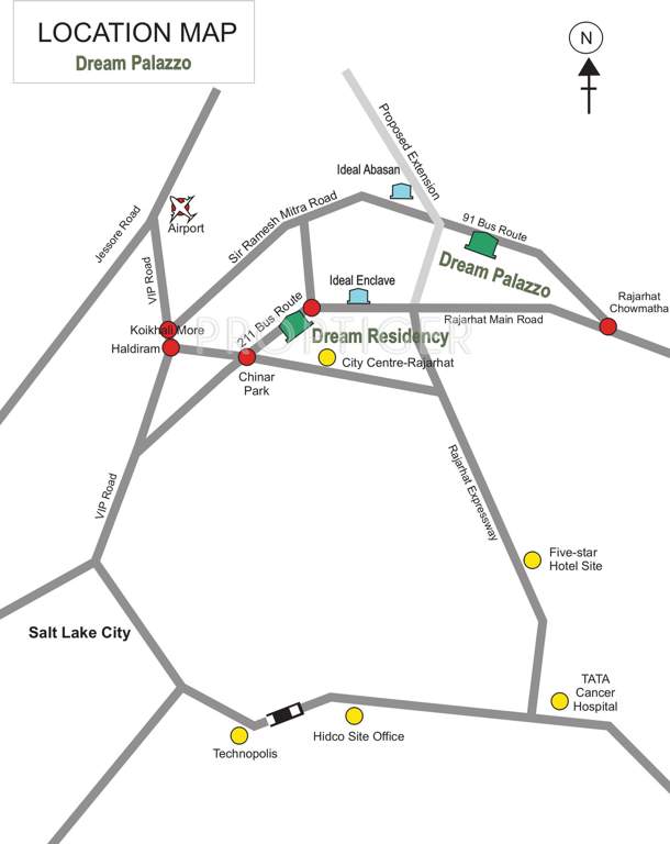 dream palazzo Images for Location Plan of Jain Dream Palazzo