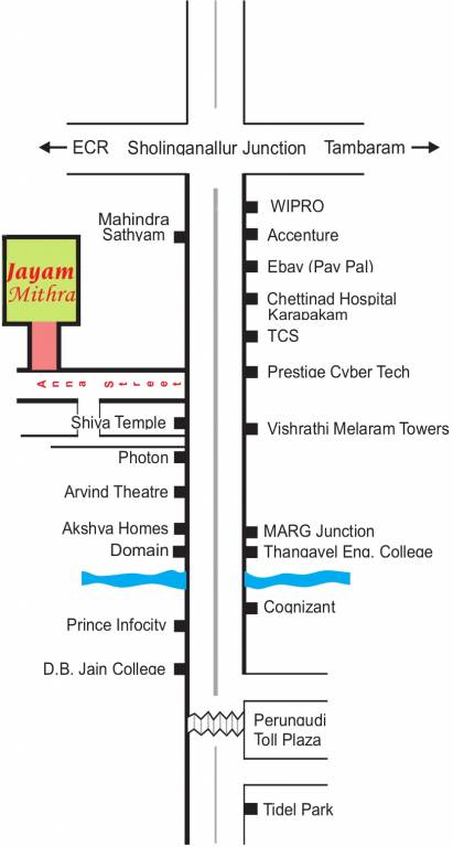 Images for Location Plan of Jayam Foundations Mithra