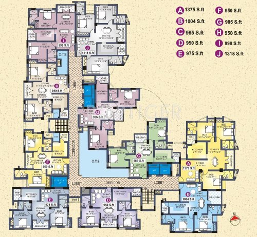 Images for Cluster Plan of Jamals Luxor