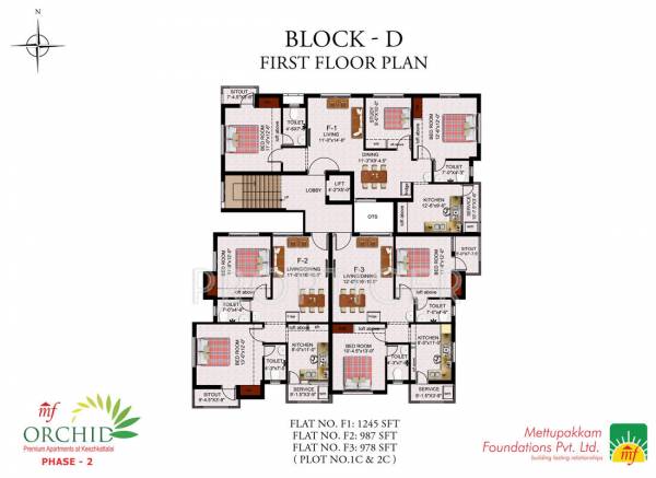 Images for Cluster Plan of Mettupakkam Orchid