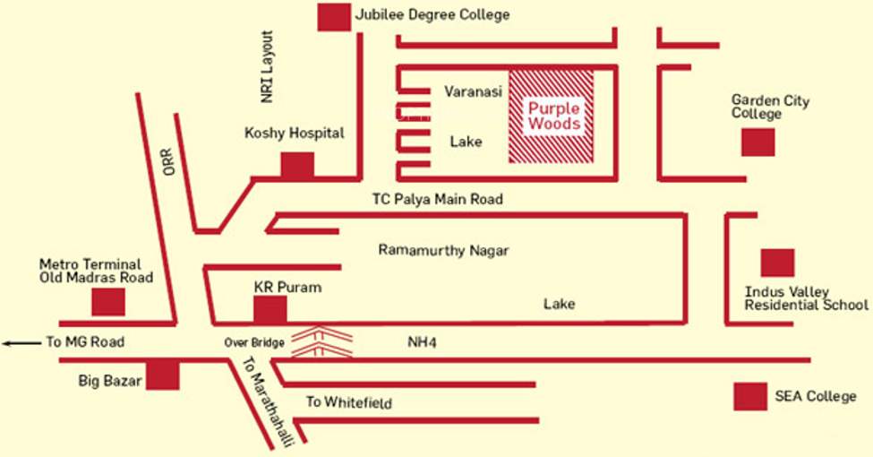  woods Images for Location Plan of Purple Woods