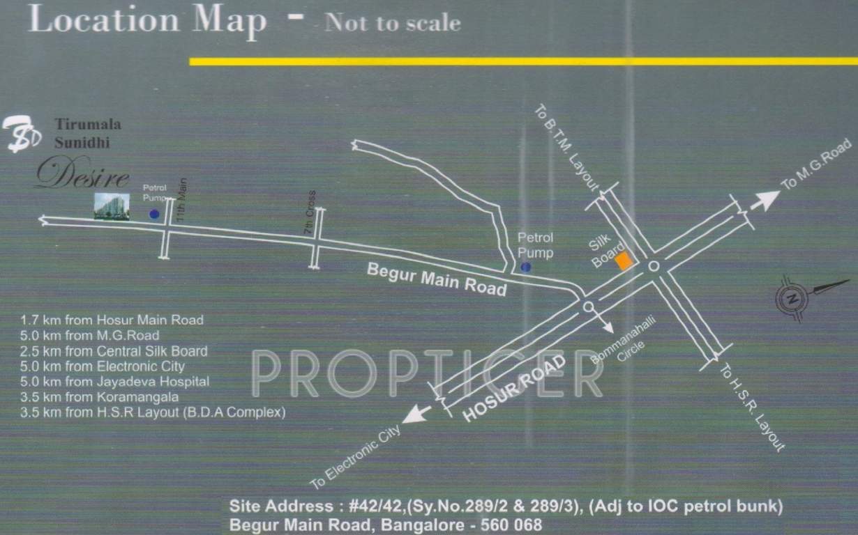 tirumala sunidhi desire Images for Location Plan of Shree Tirumala Sunidhi Desire