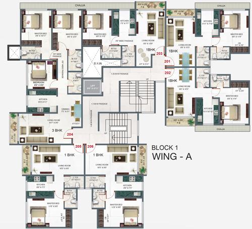 Images for Cluster Plan of Thakur Galaxy Images for Cluster Plan of Thakur Galaxy