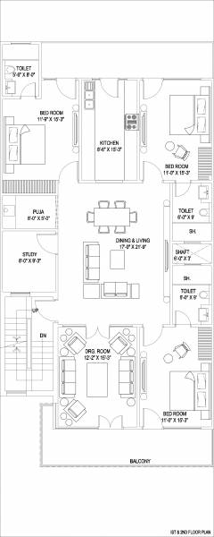 Images for Cluster Plan of Reputed Sushant Lok 3