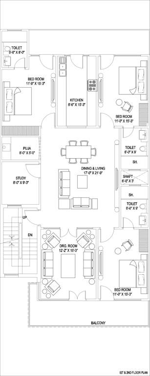 Images for Cluster Plan of Reputed Sushant Lok 3