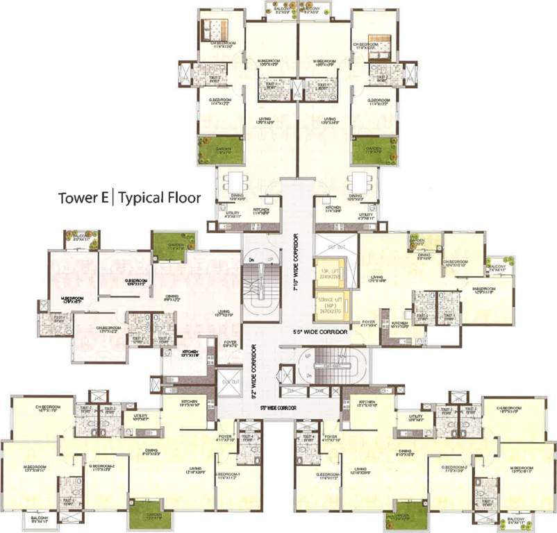 Images for Cluster Plan of Adventz Zuari Garden City