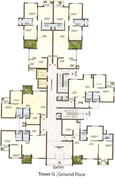 Images for Cluster Plan of Adventz Zuari Garden City