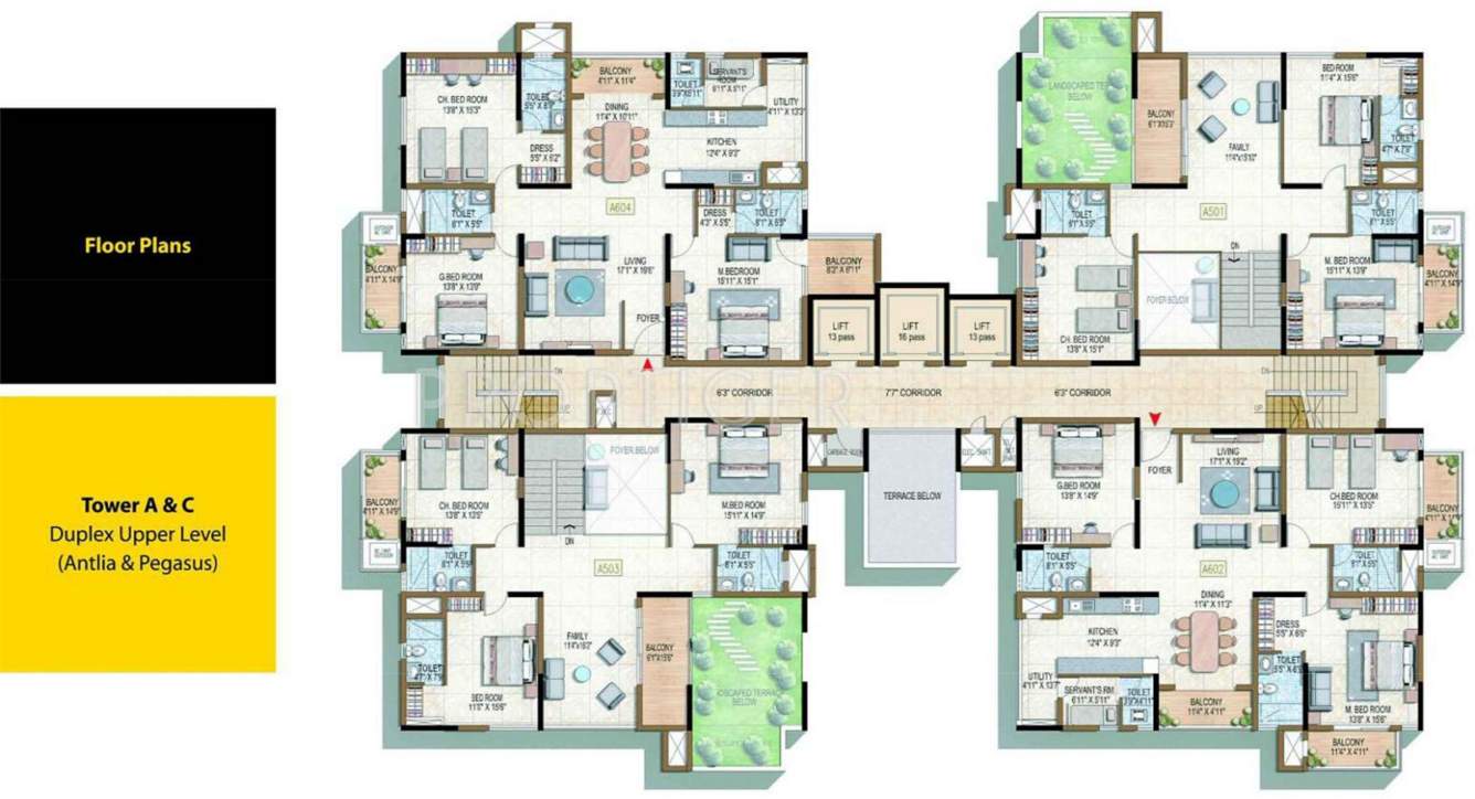 magnificia Images for Cluster Plan of Salarpuria Sattva Magnificia
