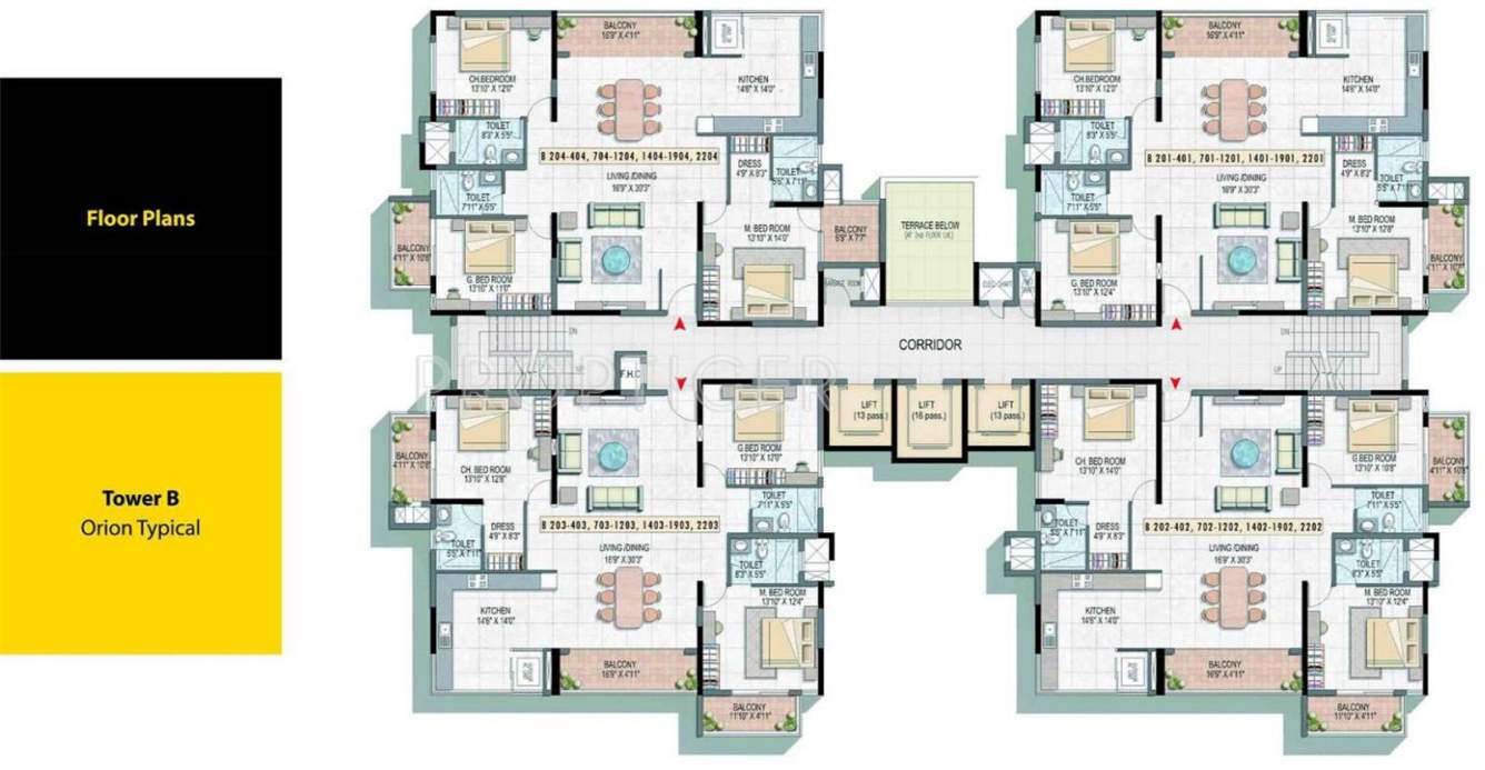 Images for Cluster Plan of Salarpuria Sattva Magnificia