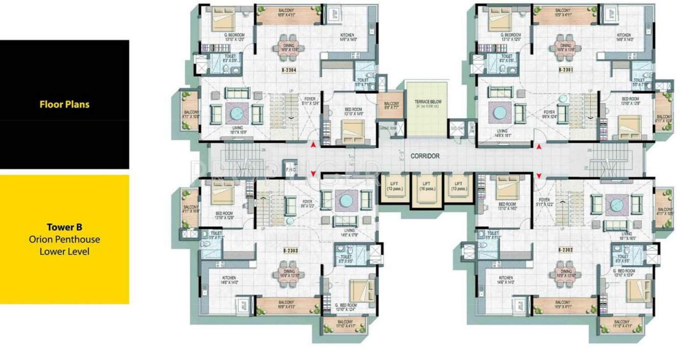 Images for Cluster Plan of Salarpuria Sattva Magnificia
