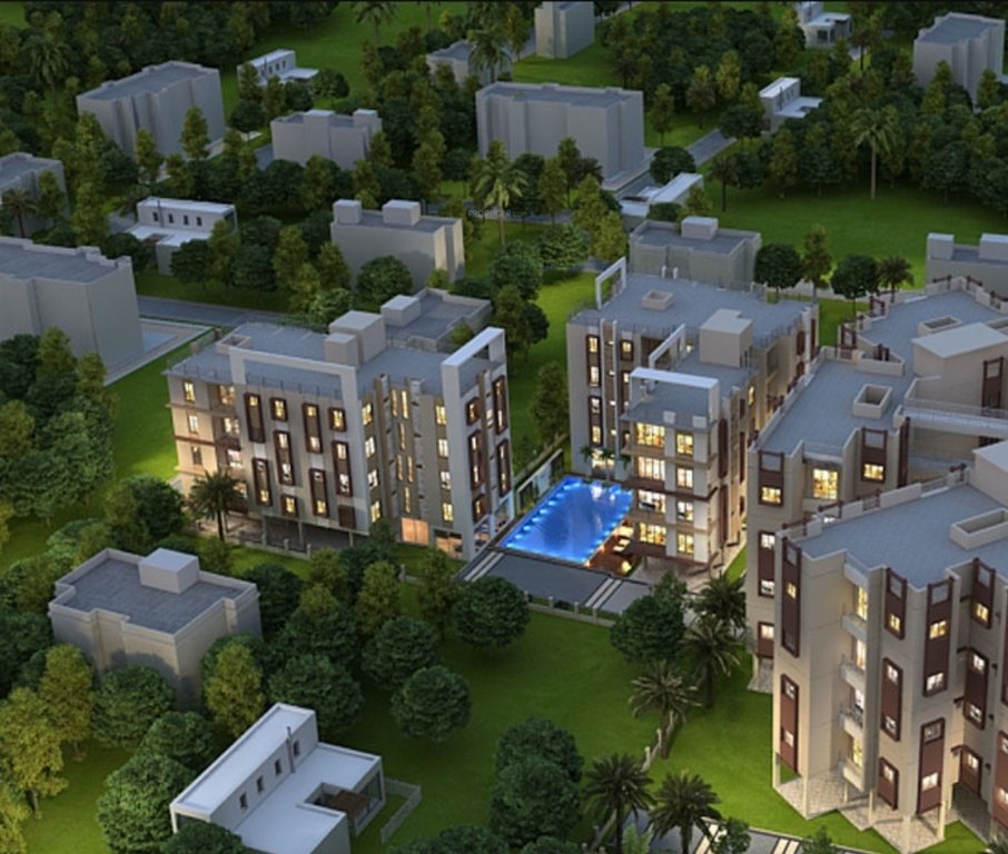  shantiniketan apartment Elevation