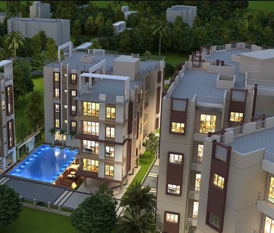  shantiniketan apartment Elevation