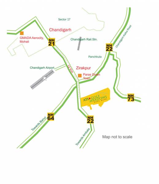 Location Plan golf-meadows-lifestyle Location Plan