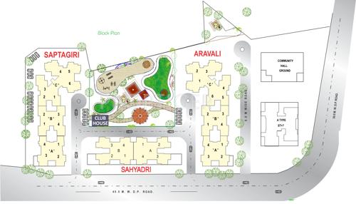  hills Images for Master Plan of Sanghvi Group Hills