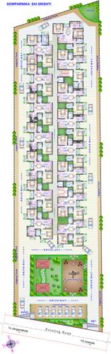  sai-srishti Images for Cluster Plan of Sowparnika Projects Sai Srishti