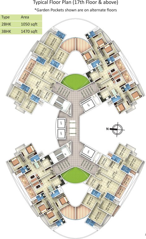  bella Images for Cluster Plan of Rosa Bella