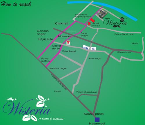  wisteria Images for Location Plan of Shyama Wisteria