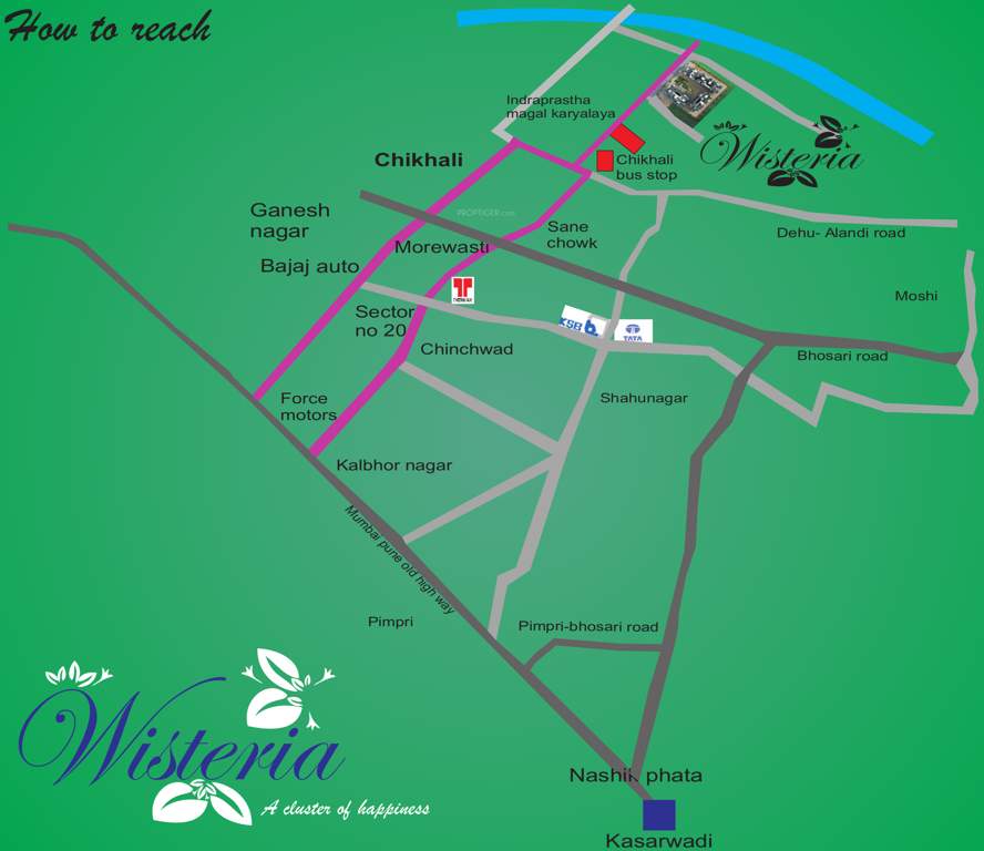 wisteria Images for Location Plan of Shyama Wisteria