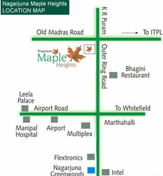  nagarjuna-maple-heights-phase-ii Location Plan