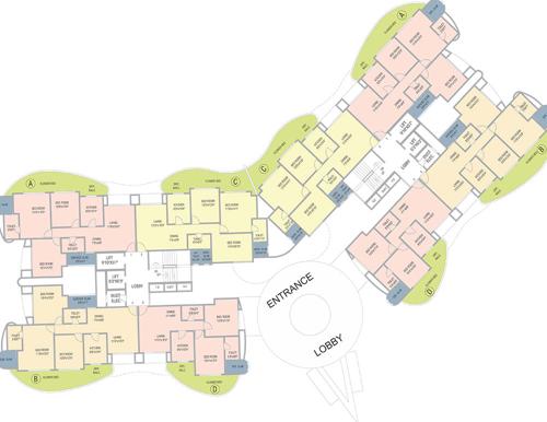  8-towers Images for Cluster Plan of Nahar 8 Towers
