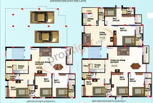 Images for Cluster Plan of Raghav Enclave Images for Cluster Plan of Raghav Enclave