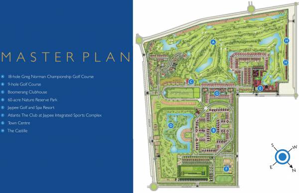 Images for Master Plan of Jaypee The Castille