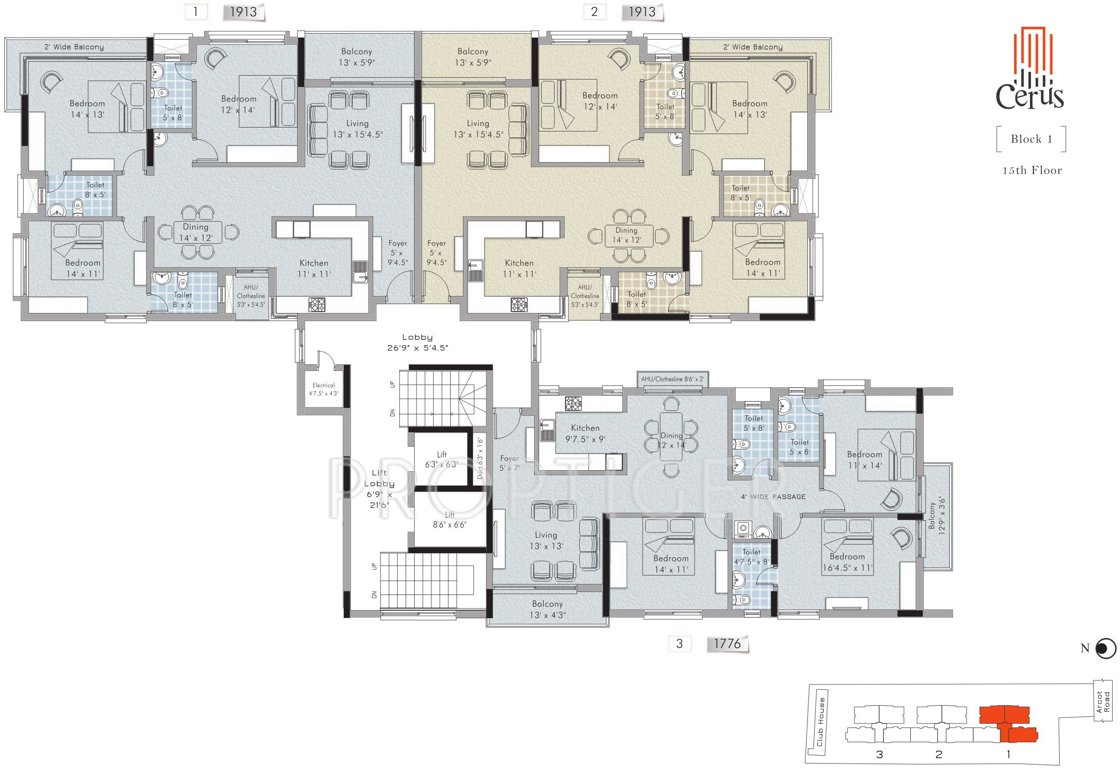 Images for Cluster Plan of Appaswamy Cerus