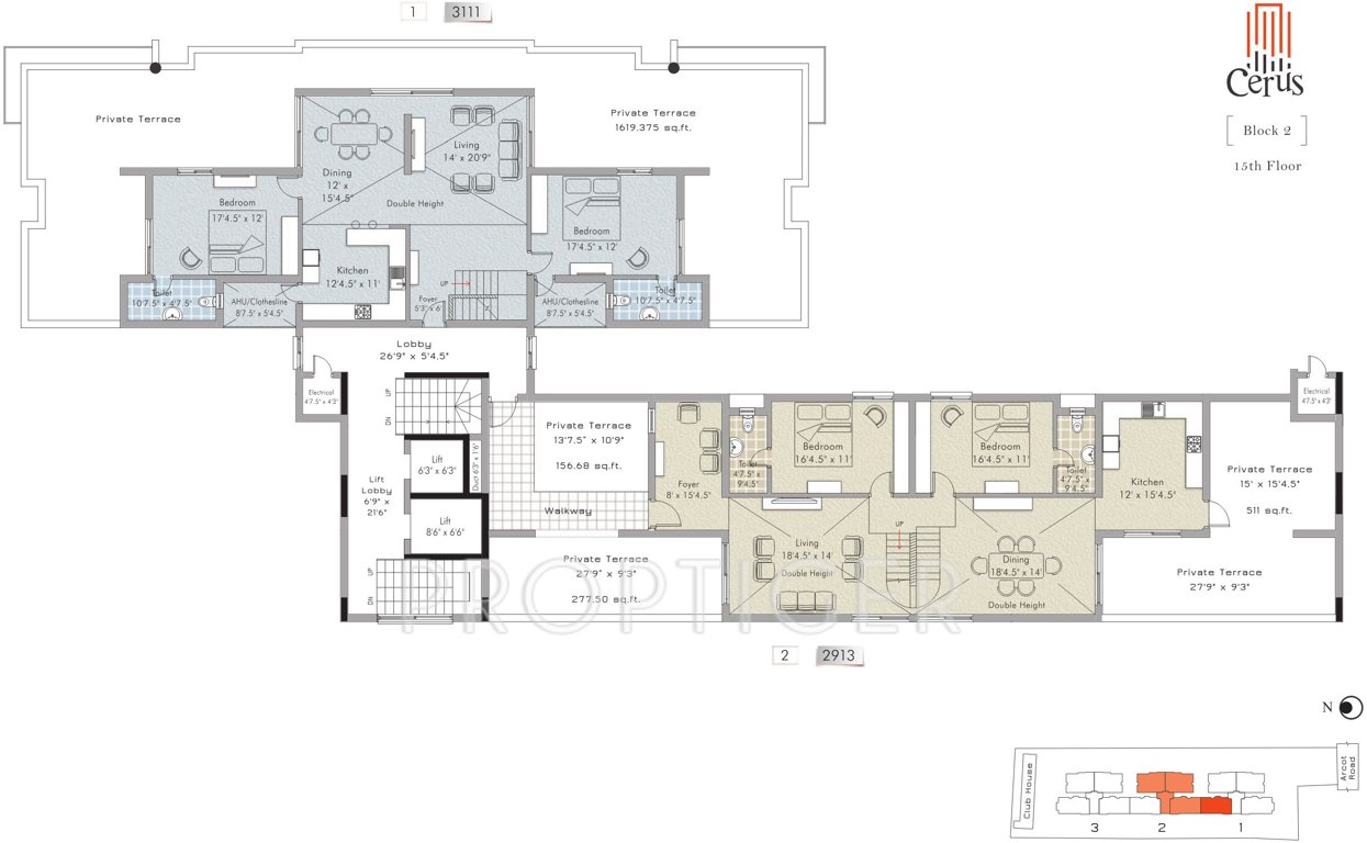 Images for Cluster Plan of Appaswamy Cerus