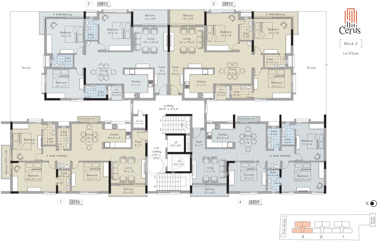 Images for Cluster Plan of Appaswamy Cerus