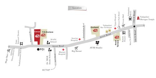Images for Location Plan of Appaswamy Cerus