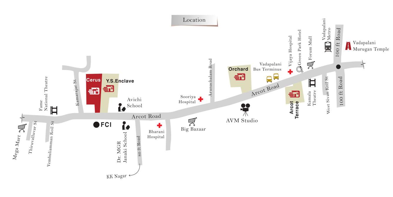 Images for Location Plan of Appaswamy Cerus