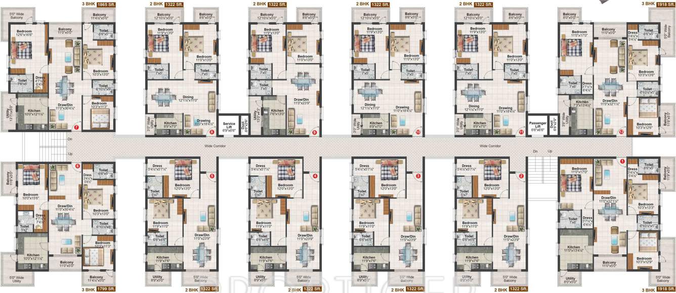  aryan Images for Cluster Plan of Shweta Aryan