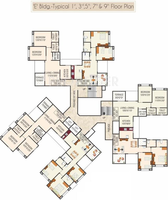 Images for Cluster Plan of Sankalp Shree Vitthal Heritage