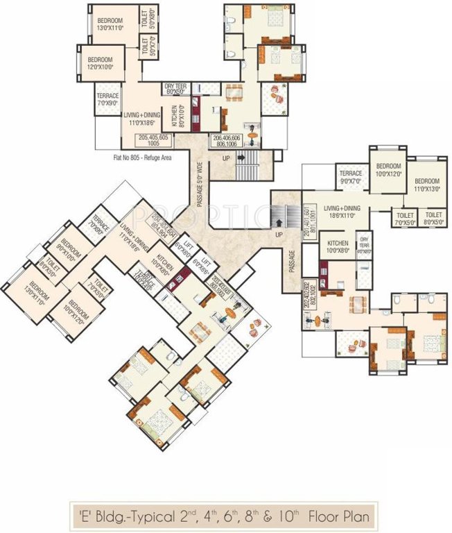 Images for Cluster Plan of Sankalp Shree Vitthal Heritage