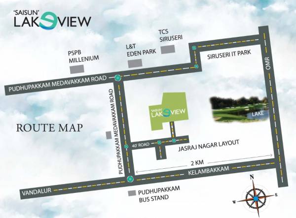 Images for Location Plan of Sai Care Saisun Lake View Villas