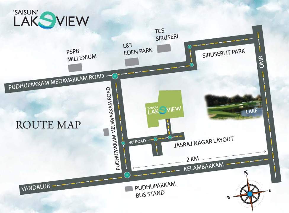 Images for Location Plan of Sai Care Saisun Lake View Villas