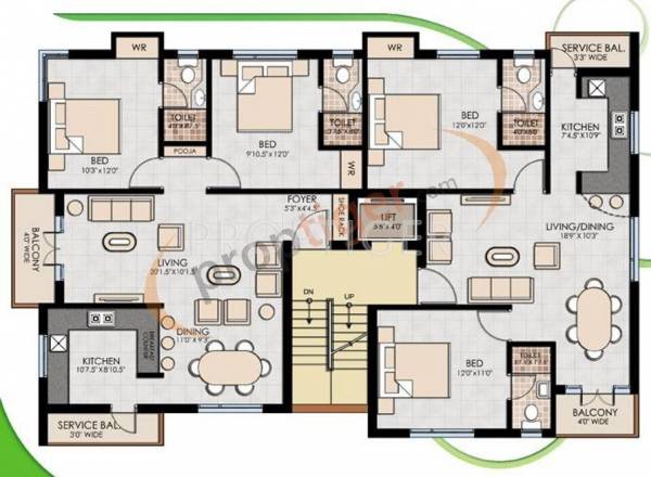 Images for Cluster Plan of Selvaganesh SG Alvina