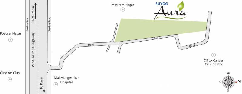  aura Images for Location Plan of Suyog Aura