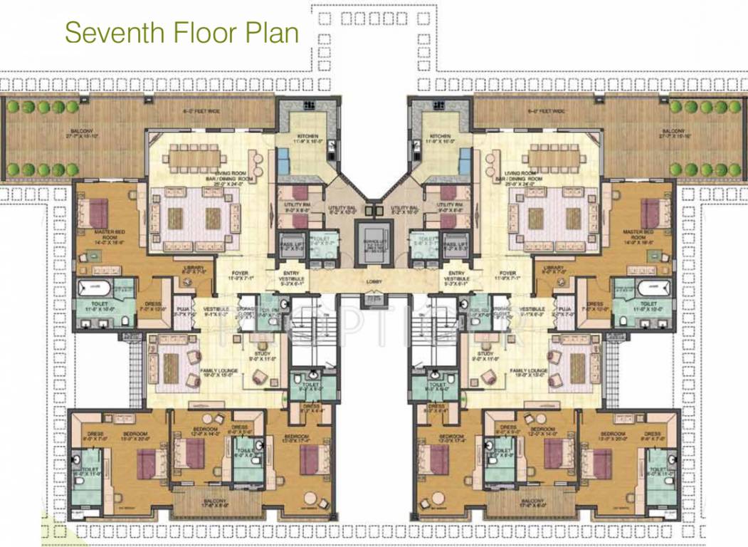 Images for Cluster Plan of Jaypee Pebble Court