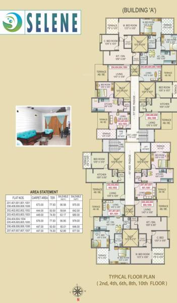 Images for Cluster Plan of ACME Selene Apartment