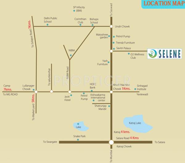 Images for Location Plan of ACME Selene Apartment