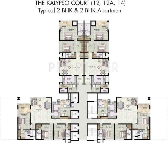 Images for Cluster Plan of Jaypee The Kalypso Court
