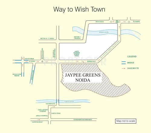 Images for Location Plan of Jaypee The Kalypso Court
