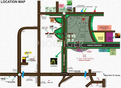  casa-grande-2 Images for Location Plan of Earthcon Casa Grande 2